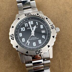 Vintage Eddie Bauer Men's Diving Watch Model LG 0133 Interchangeable straps